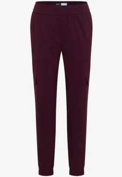 Mid Waist Slim Legs broek in cargo-look