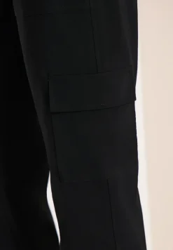 Mid Waist Slim Legs broek in cargo-look