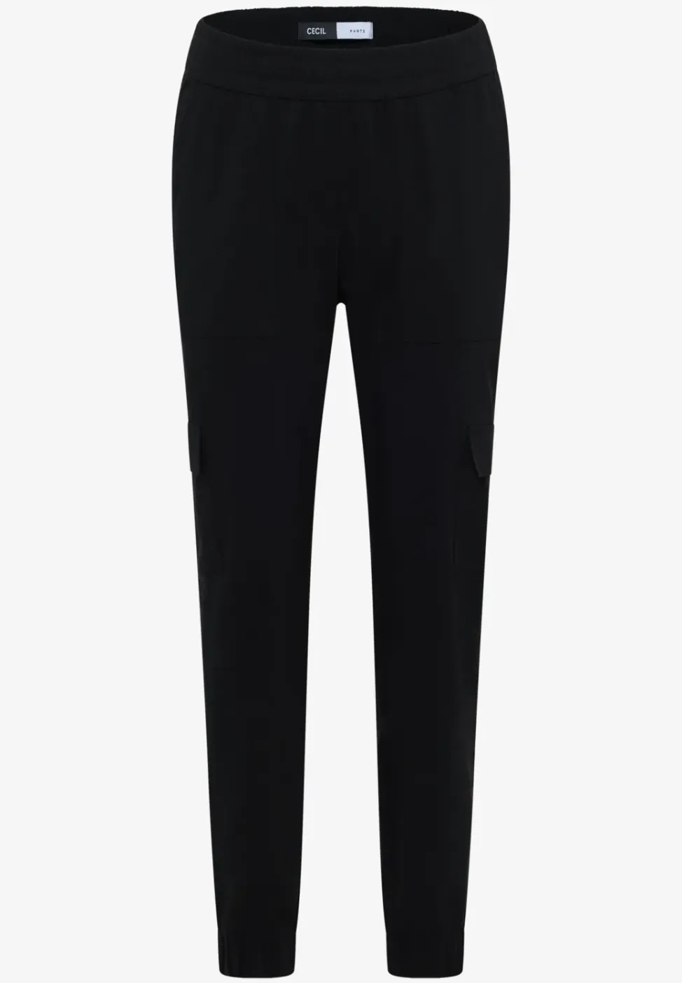 Mid Waist Slim Legs broek in cargo-look