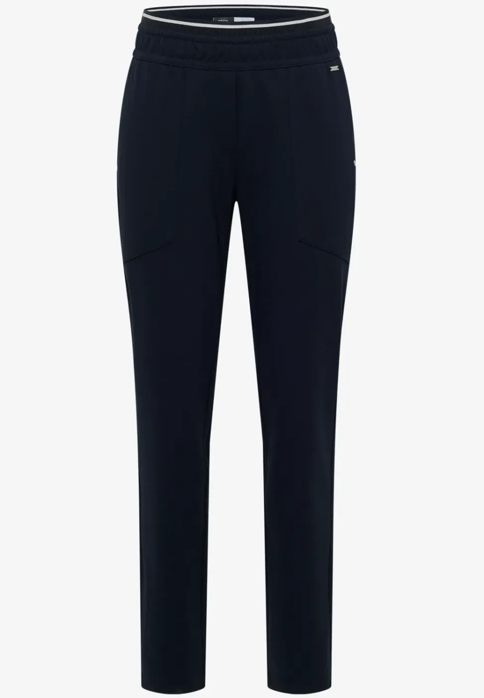 Mid Waist Slim Legs broek in casual fit