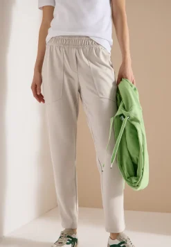 Mid Waist Slim Legs broek in casual fit