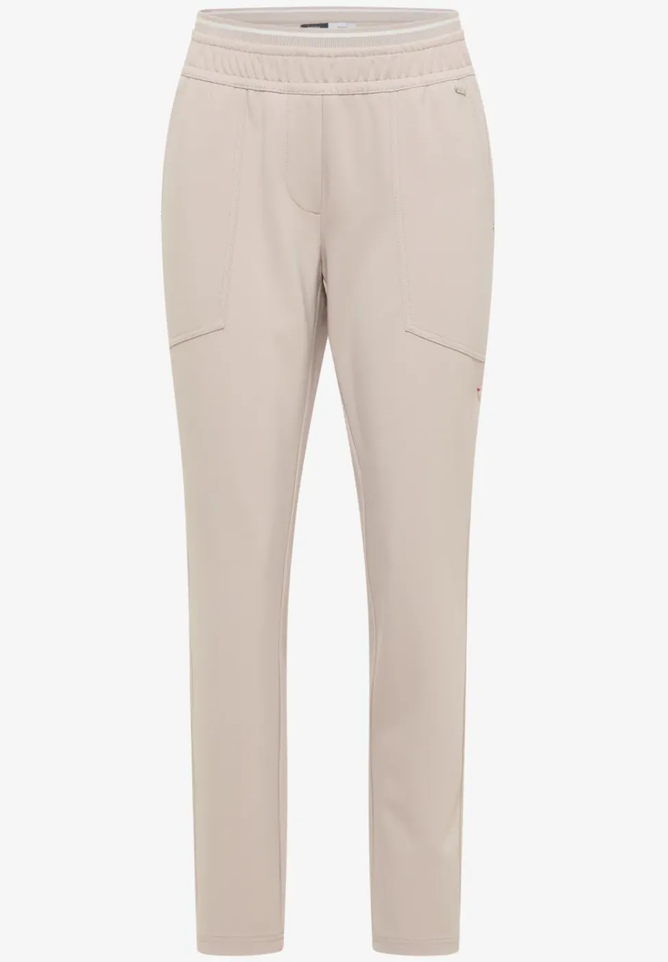 Mid Waist Slim Legs broek in casual fit
