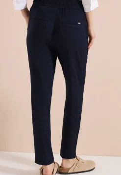 Mid Waist Slim Legs broek in casual fit
