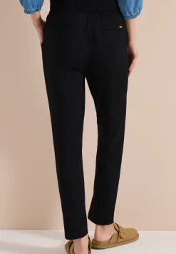 Mid Waist Slim Legs broek in casual fit