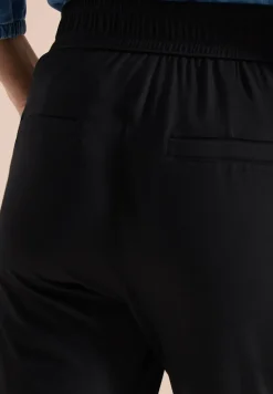 Mid Waist Slim Legs broek in casual fit