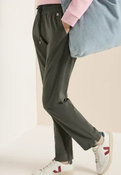 Mid Waist Slim Legs broek in casual fit