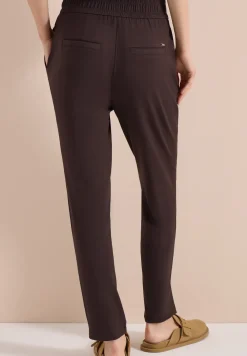 Mid Waist Slim Legs broek in casual fit