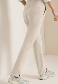 Mid Waist Slim Legs broek in casual fit