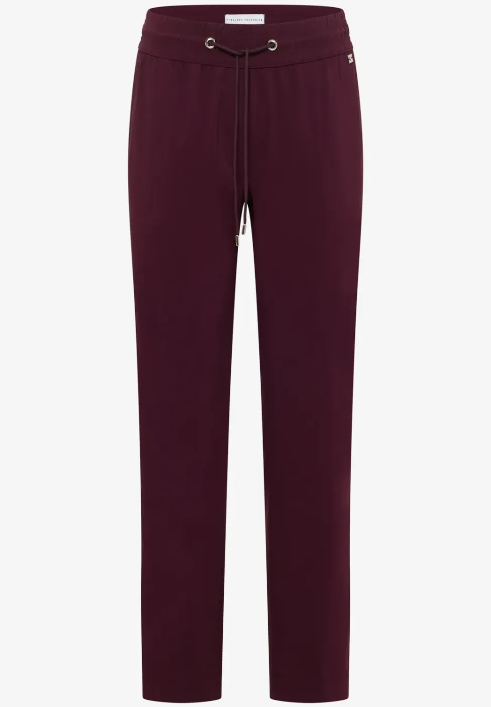 Mid Waist Slim Legs broek in casual fit