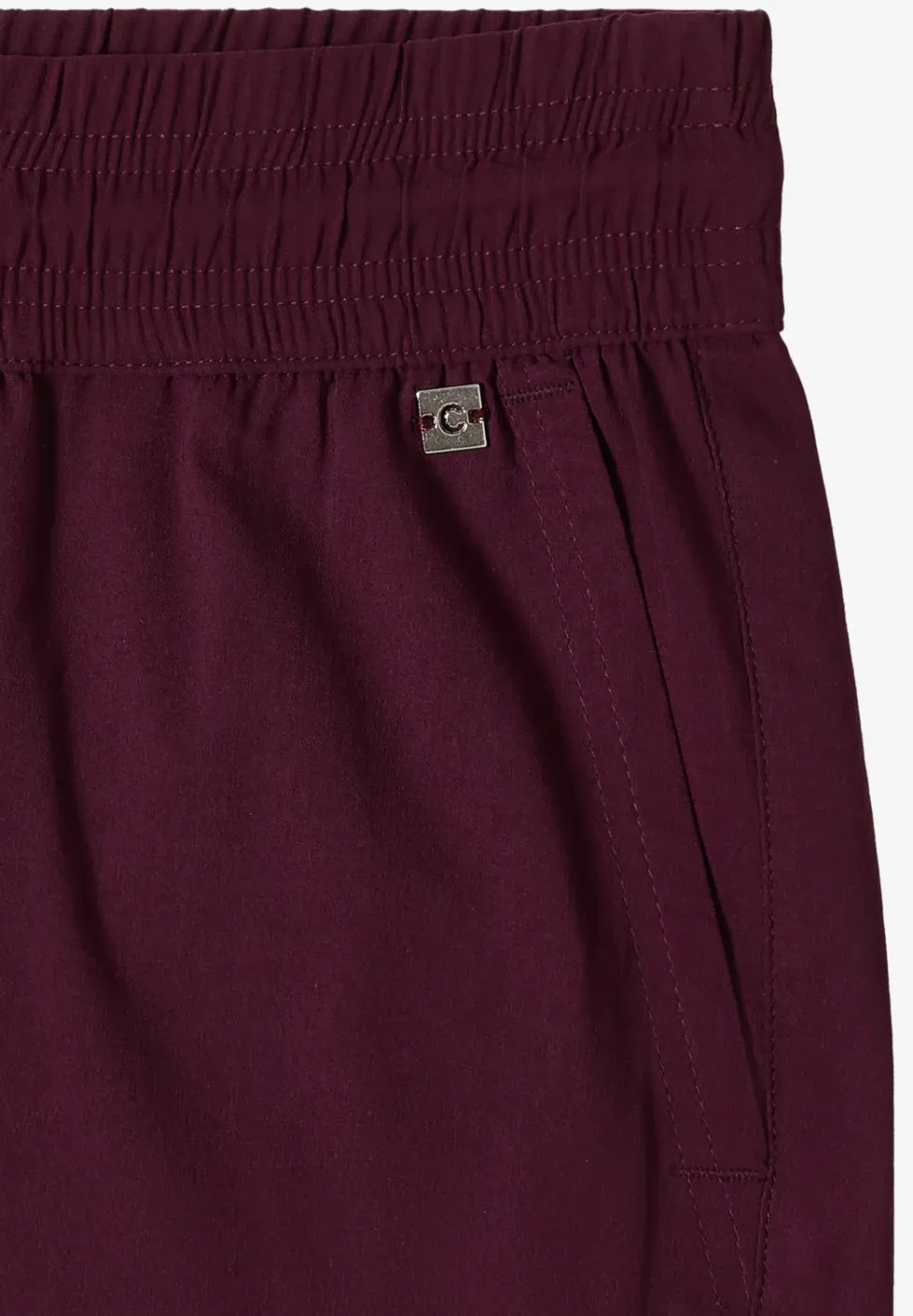 Mid Waist Slim Legs broek in casual fit