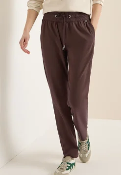 Mid Waist Slim Legs broek in casual fit