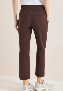 Mid Waist Slim Legs broek in casual fit