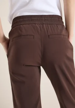 Mid Waist Slim Legs broek in casual fit