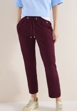 Mid Waist Slim Legs broek in casual fit