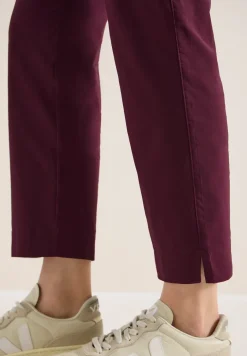 Mid Waist Slim Legs broek in casual fit
