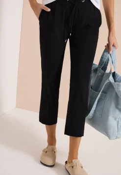 Mid Waist Slim Legs broek in casual fit