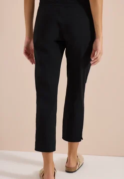 Mid Waist Slim Legs broek in casual fit