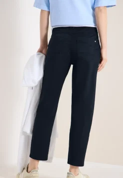 Mid Waist Slim Legs broek in casual fit