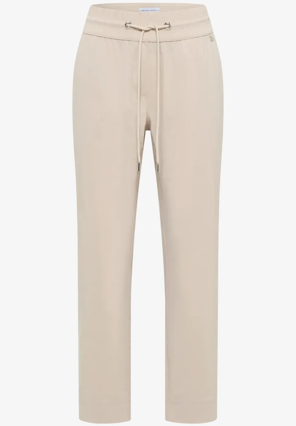 Mid Waist Slim Legs broek in casual fit