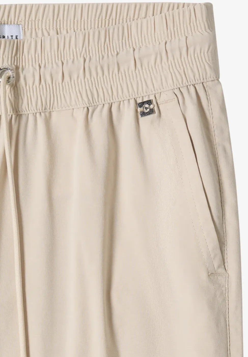 Mid Waist Slim Legs broek in casual fit