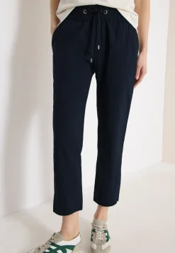 Mid Waist Slim Legs broek in casual fit