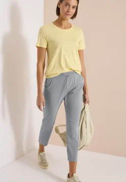 Mid Waist Slim Legs broek in casual fit
