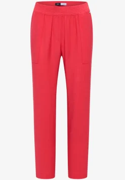 Mid Waist Slim Legs broek in Loose Fit