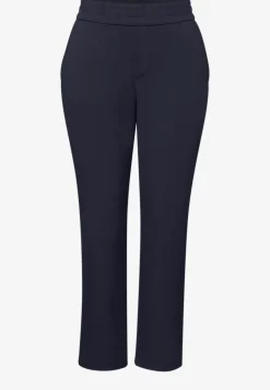 Mid Waist Slim Legs broek in Loose Fit