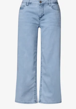 Mid Waist Wide Legs jeans in Loose Fit