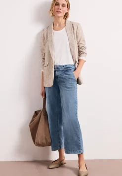 Mid Waist Wide Legs jeans in Loose Fit