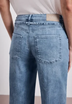 Mid Waist Wide Legs jeans in Loose Fit