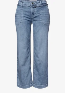 Mid Waist Wide Legs jeans in Loose Fit
