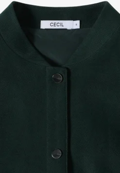 Mini ribfluwelen blouson