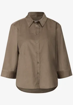 Mini corduroy overhemd blouse