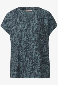 Minimal print blouse shirt