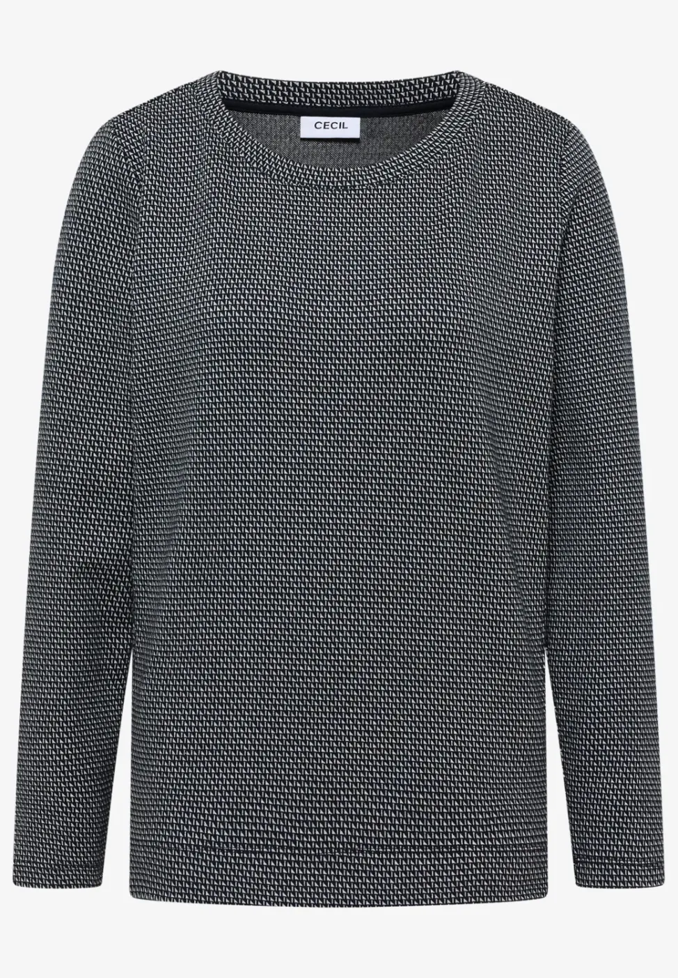 Minimal jacquard shirt