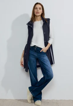 Moderne trench-bodywarmer