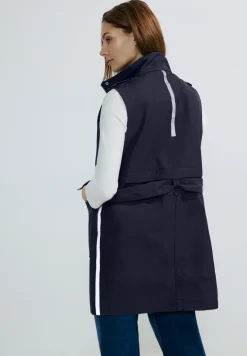 Moderne trench-bodywarmer