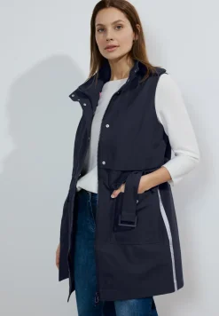Moderne trench-bodywarmer