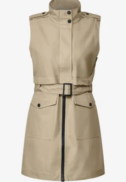 Moderne trench-bodywarmer
