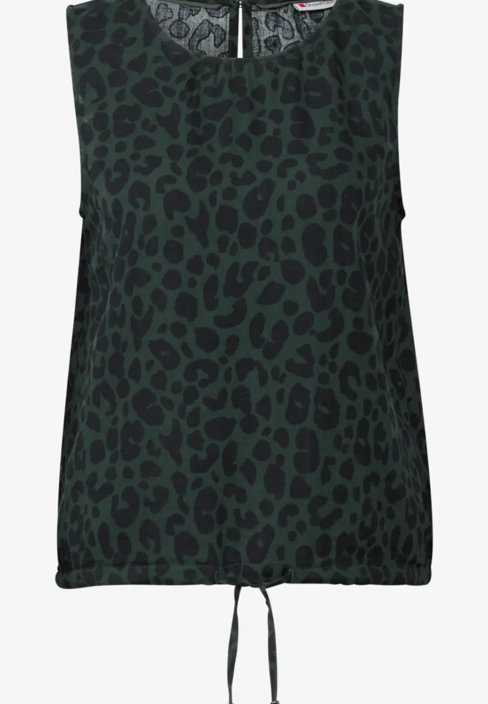 Mousseline blouse top met print
