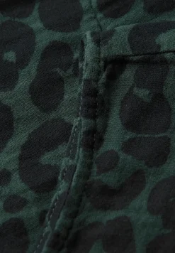 Mousseline blouse top met print