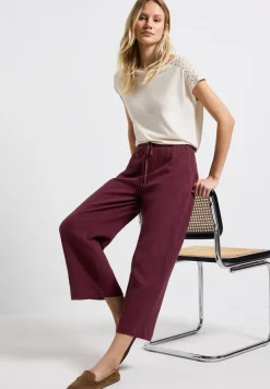 Mousseline broek Wide Legs