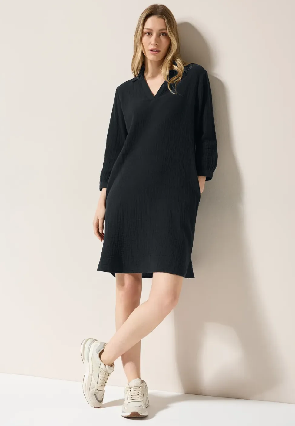 Mousseline jurk