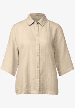 Mousseline overhemd blouse