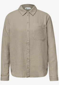 Mousseline overhemd blouse