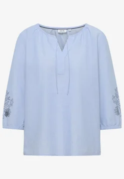 3/4 mouw blouse met borduursel