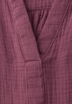 3/4-mouwen blouse in mousseline kwaliteit