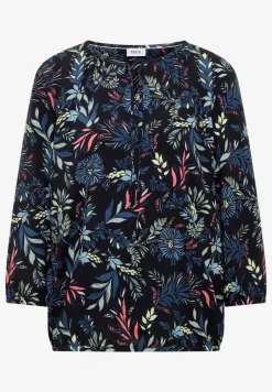 3/4-mouwen blouse met bloemenpatroon