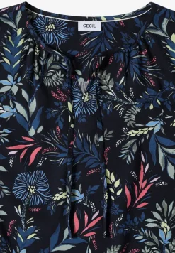 3/4-mouwen blouse met bloemenpatroon